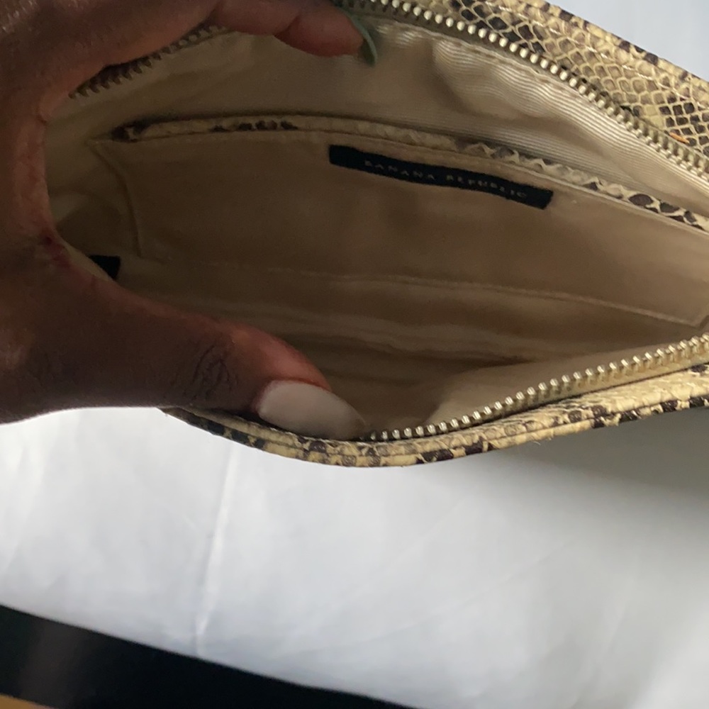 Snakeskin clutch - Picture 2 of 3